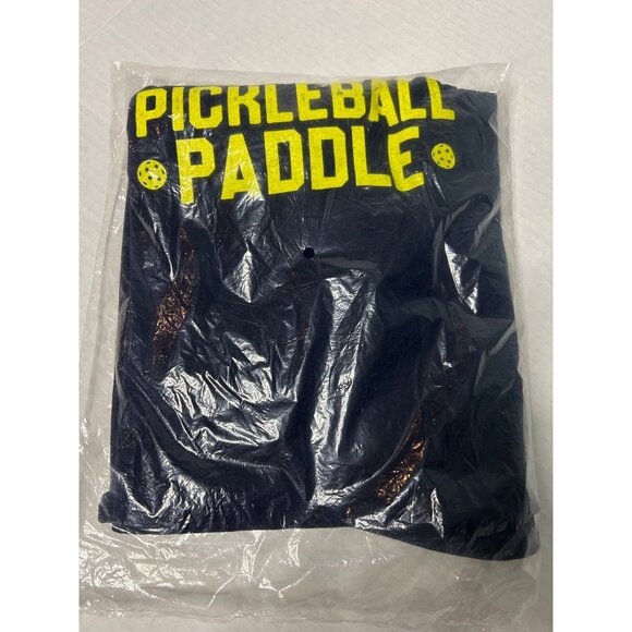 Never Underestimate A Man with A Pickleball Paddle T Shirt XL Blue Yellow New - Picture 3 of 5